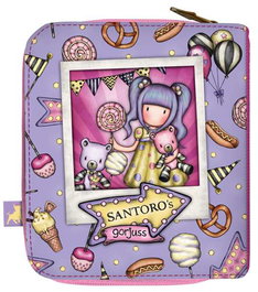 Cartera Gorjuss First prize Lila 10 x 12 x 3 cm