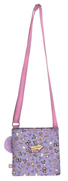 Bolso Bandolera Gorjuss First prize Lila (21 x 20 x 1.5 cm)
