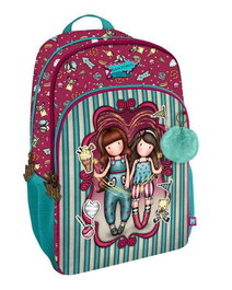 Mochila Escolar Gorjuss Fireworks Granate 29 x 45 x 17 cm