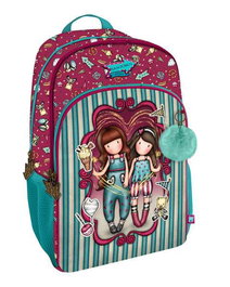 Mochila Escolar Gorjuss Fireworks Granate 29 x 45 x 17 cm