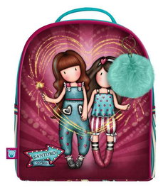 Mochila Escolar Gorjuss Fireworks Granate 20 x 22 x 10 cm