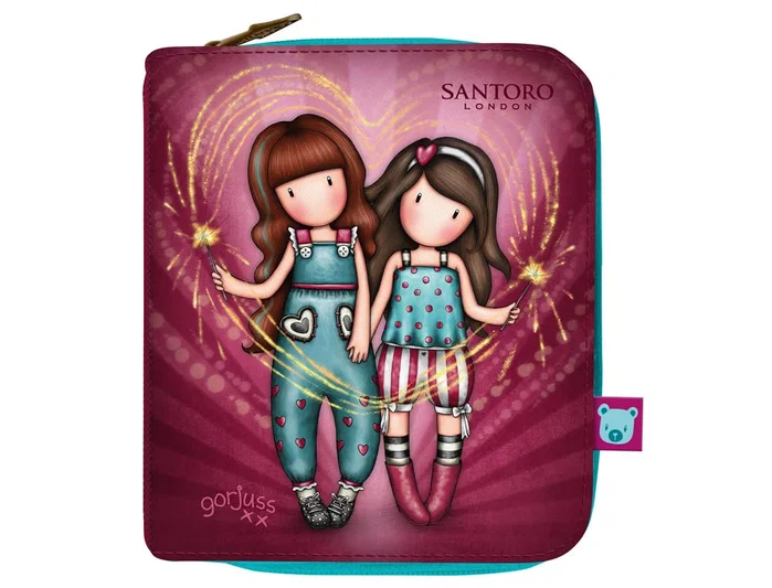 Safta Cartera Gorjuss™ Fairground Fireworks 10x12x3cm