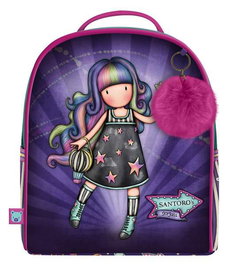 Mochila Escolar Gorjuss Up and away Morado 20 x 22 x 10 cm