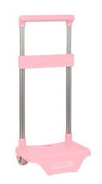 Safta Carro Portamochilas Pequeño Rosa Claro