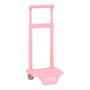 Safta Carro Portamochilas Guardería Rosa Claro