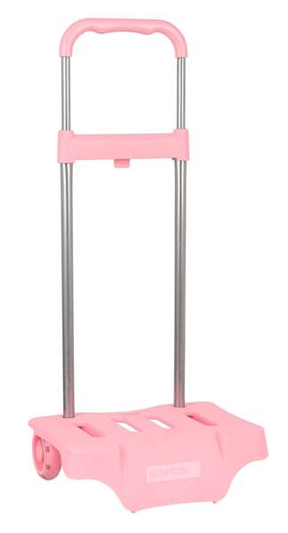 Safta Carro Portamochilas P.176C Trolley Rosa Palo para Mochila Escolar