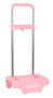 Safta Carro Portamochilas P.176C Trolley Rosa Palo para Mochila Escolar