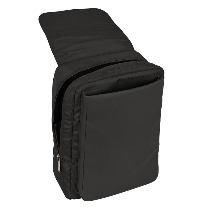 Safta Mochila Business con Solapa para Portátil 13,3'' y USB - Negra Safta Mochila Business con Solapa para Portátil 13,3'' y USB - Negra