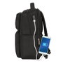 Safta Mochila Business con 2 bolsillos, para portátil de 15,6'' y USB - Negra