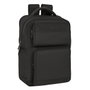 Safta Mochila Business con 2 bolsillos, para portátil de 15,6'' y USB - Negra