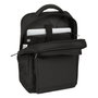 Safta Mochila Business con 2 bolsillos, para portátil de 15,6'' y USB - Negra