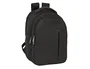 Safta Business Mochila para Portátil 15,6'' y 14,1'', Tablet 9,7'' con USB, Negra
