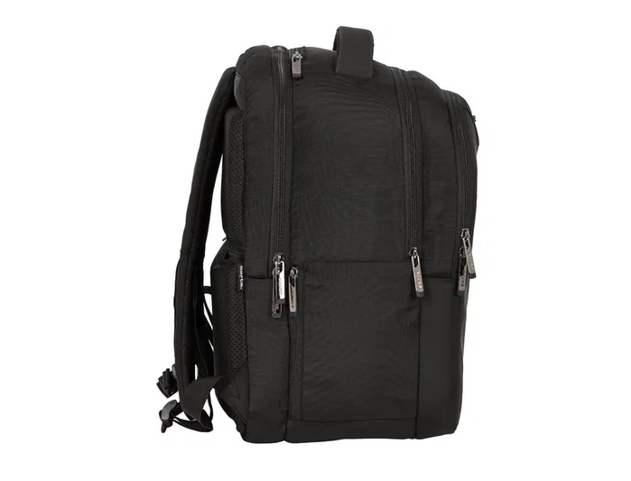 Safta Business Mochila para Portátil 15,6'' y 14,1'', Tablet 9,7'' con USB, Negra