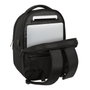 Safta Business Mochila para Portátil 15,6'' y 14,1'', Tablet 9,7'' con USB, Negra