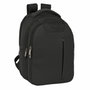 Safta Business Mochila para Portátil 15,6'' y 14,1'', Tablet 9,7'' con USB, Negra