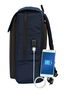 Safta Mochila Business Portátil 13,3'' con USB Dark Blue 29x39x12cm