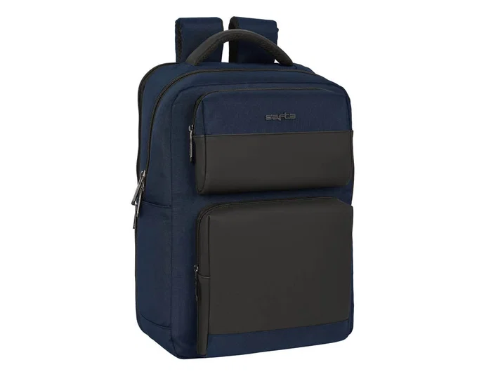 Safta Mochila Business 2 Bolsillos Portátil 15,6'' + USB Azul Oscuro Safta Mochila Business 2 Bolsillos Portátil 15,6'' + USB Azul Oscuro