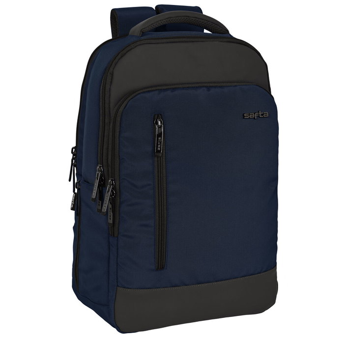Safta Mochila Business para Portátil 15,6 Pulgadas con USB y Tablet - Azul Oscuro