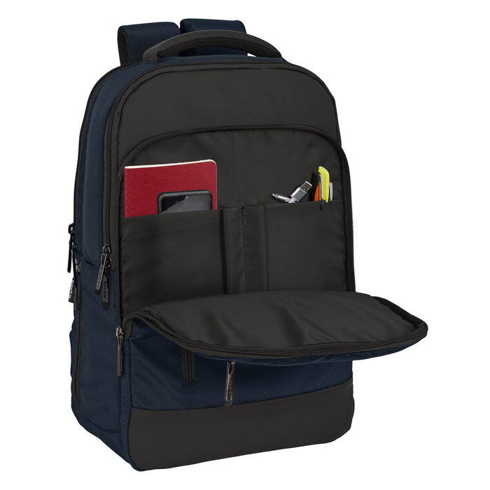 Safta Mochila Business para Portátil 15,6 Pulgadas con USB y Tablet - Azul Oscuro