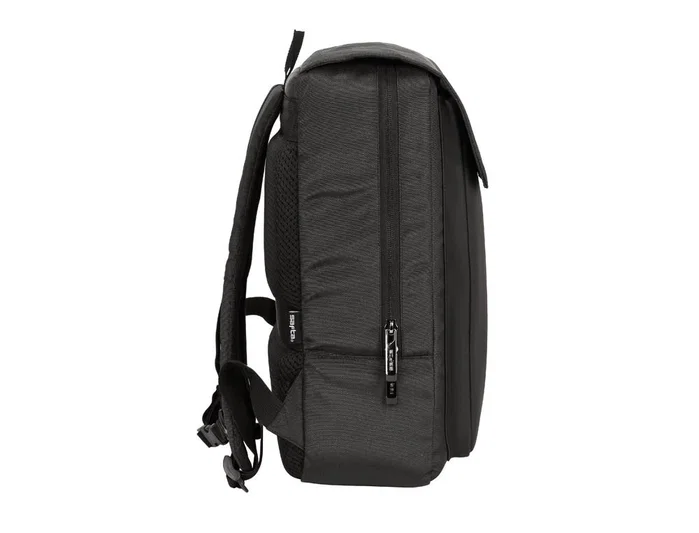 Safta Mochila Business Gris con Solapa para Portátil 13,3'' y USB