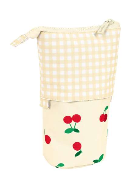 Estuche Cubilete Safta Cherry Beige (8 x 19 x 6 cm)