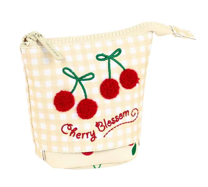 Estuche Cubilete Safta Cherry Beige (8 x 19 x 6 cm)