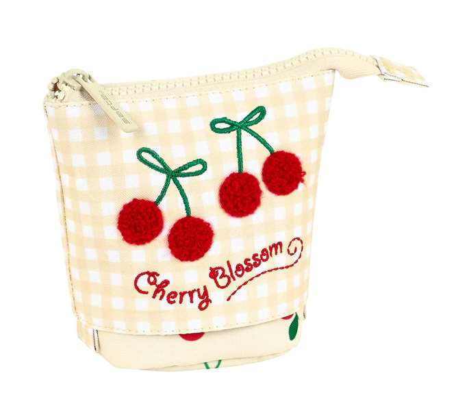 Estuche Cubilete Safta Cherry Beige (8 x 19 x 6 cm)