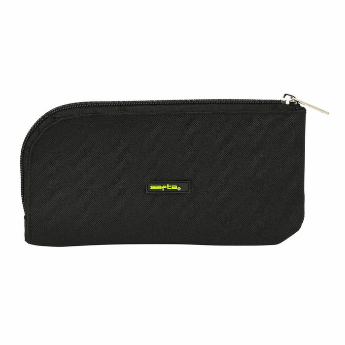 Estuche Escolar Safta Surf Negro 23 x 11 x 1 cm