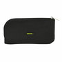 Estuche Escolar Safta Surf Negro 23 x 11 x 1 cm