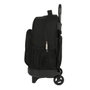 Safta Cartera Escolar Surf con Carro Compact Extraíble Negra