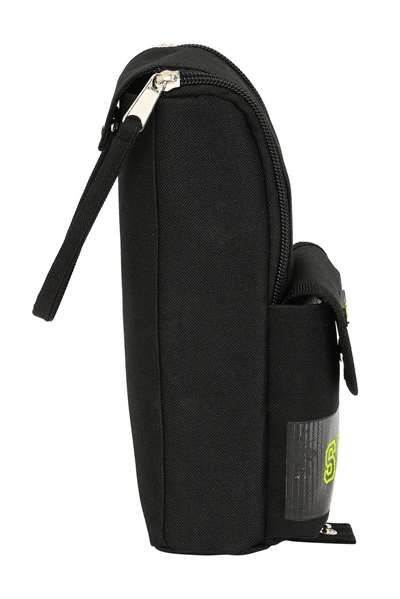 Estuche Escolar Safta Surf Negro (6 x 21 x 6 cm)