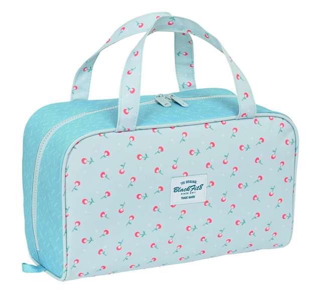 Blackfit8 Neceser Rectangular "Mariposa" 31x14x19cm de Poliéster REACH Blackfit8 Neceser Rectangular "Mariposa" 31x14x19cm de Poliéster REACH