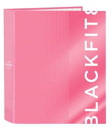 Safta Carpeta 4 Anillas Blackfit8 Glow Up Lomo Ancho Rosa