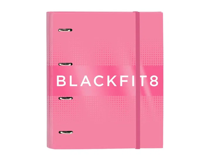 Safta Carpeta 4 Anillas Blackfit8 Glow Up con Recambio A4 Rosa Safta Carpeta 4 Anillas Blackfit8 Glow Up con Recambio A4 Rosa