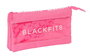 Portatodo Triple BlackFit8 Glow up Rosa (22 x 12 x 3 cm)