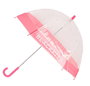 Paraguas BlackFit8 Glow up Rosa Transparente PoE Ø 70 cm