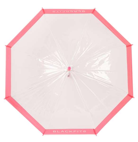 Paraguas BlackFit8 Glow up Rosa Transparente PoE Ø 70 cm