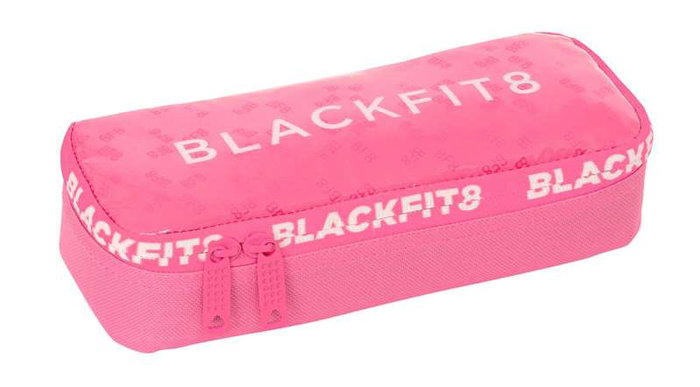 Estuche Escolar BlackFit8 Glow up Rosa (22 x 5 x 8 cm)