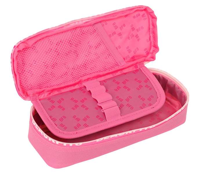 Estuche Escolar BlackFit8 Glow up Rosa (22 x 5 x 8 cm)