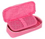 Estuche Escolar BlackFit8 Glow up Rosa (22 x 5 x 8 cm)