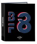 Carpeta de anillas BlackFit8 Urban Negro Azul marino A4 27 x 33 x 6 cm