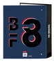 Carpeta de anillas BlackFit8 Urban Negro Azul marino A4 27 x 33 x 6 cm