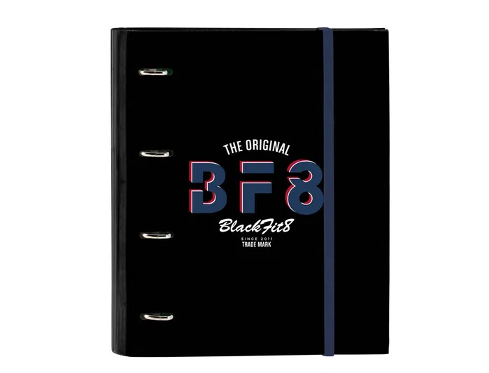 Safta Carpeta 4 Anillas Blackfit8 Urban A4 con Recambio