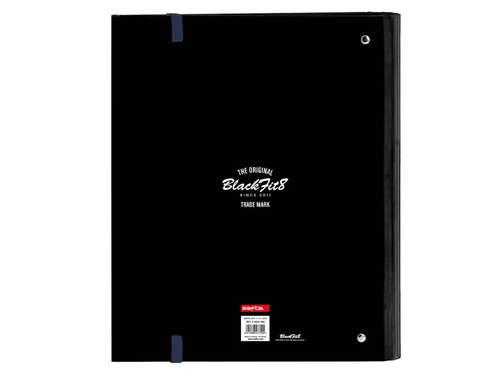 Safta Carpeta 4 Anillas Blackfit8 Urban A4 con Recambio