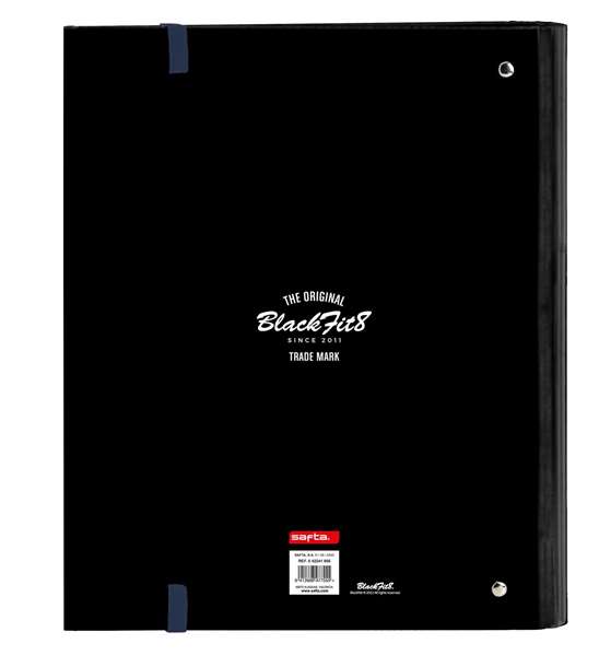 Carpeta de anillas BlackFit8 Urban A4 Negro Azul marino (27 x 32 x 3.5 cm) Carpeta de anillas BlackFit8 Urban A4 Negro Azul marino (27 x 32 x 3.5 cm)