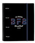 Carpeta de anillas BlackFit8 Urban A4 Negro Azul marino (27 x 32 x 3.5 cm)