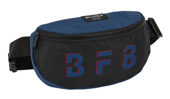 Riñonera BlackFit8 Urban Negro Azul marino 23 x 14 x 9 cm Riñonera BlackFit8 Urban Negro Azul marino 23 x 14 x 9 cm