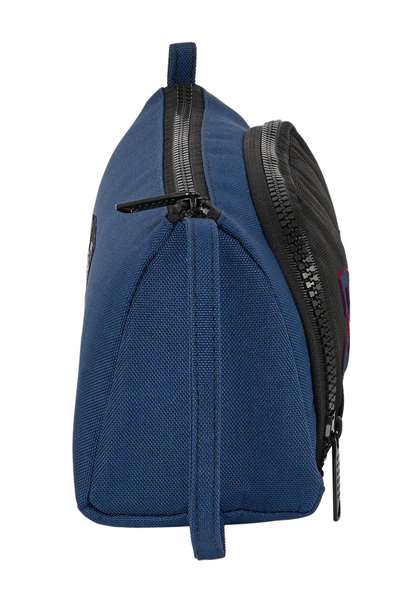 Estuche Escolar BlackFit8 Urban Negro Azul marino 20 x 11 x 8.5 cm