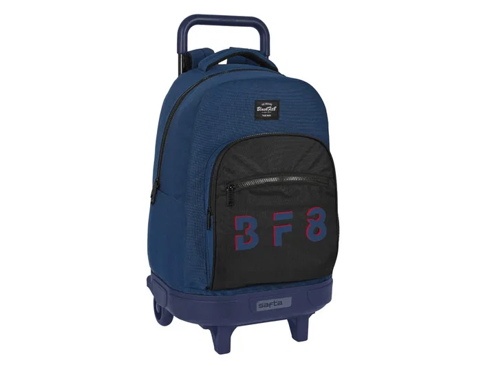 Safta Mochila Grande con Ruedas Blackfit8 Urban Negro/Azul Marino 33x45x22cm Safta Mochila Grande con Ruedas Blackfit8 Urban Negro/Azul Marino 33x45x22cm