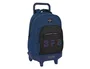 Safta Mochila Grande con Ruedas Blackfit8 Urban Negro/Azul Marino 33x45x22cm
